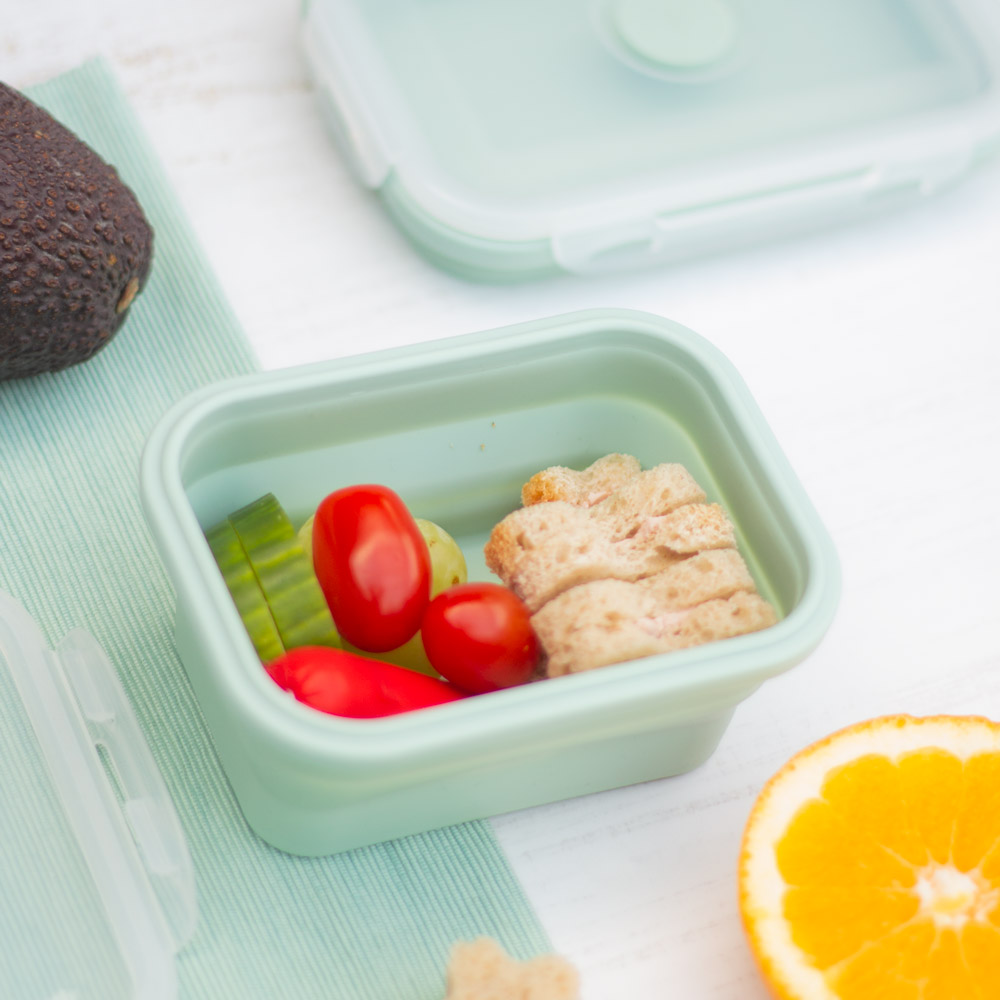 Silikon Lunchboxen / Frischhaltedosen, 4er-Set (2. Wahl) Silikon Lunchboxen / Frischhaltedosen, 4er-Set (2. Wahl)
