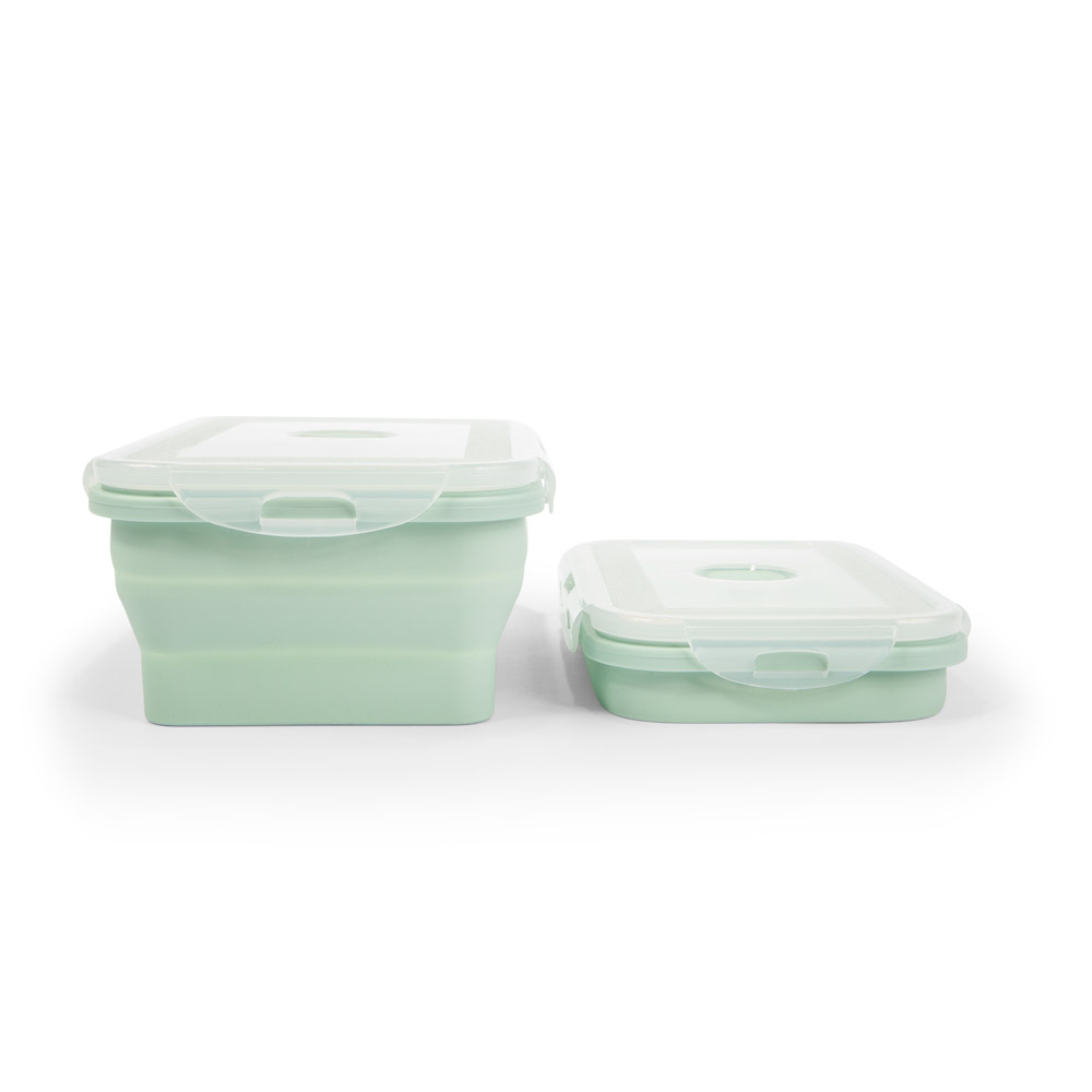Silikon Lunchboxen / Frischhaltedosen, 4er-Set (2. Wahl) Silikon Lunchboxen / Frischhaltedosen, 4er-Set (2. Wahl)