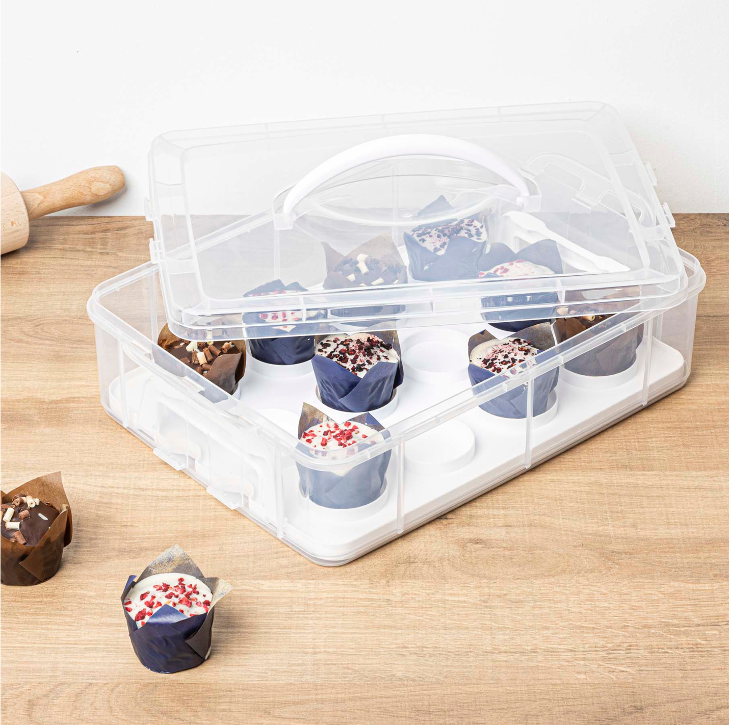 Muffin Box für 12 Muffins, 6L