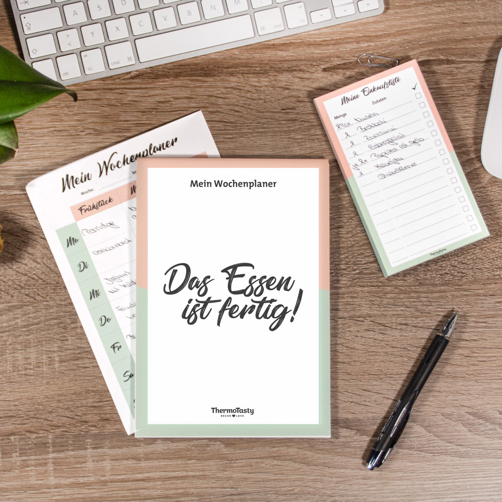 Mein Wochenplaner / Meine Einkaufsliste, 2er-Set